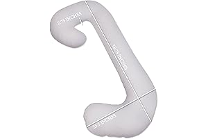 Leacho Original Snoogle Total Body Pillow: Embrace Comfort, Support, and Serenity