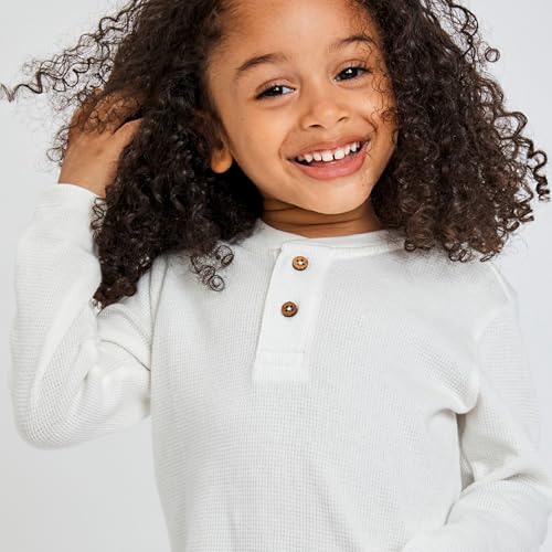 T-shirt à manches longues sans col pour enfants HonestBaby en coton bio - 2