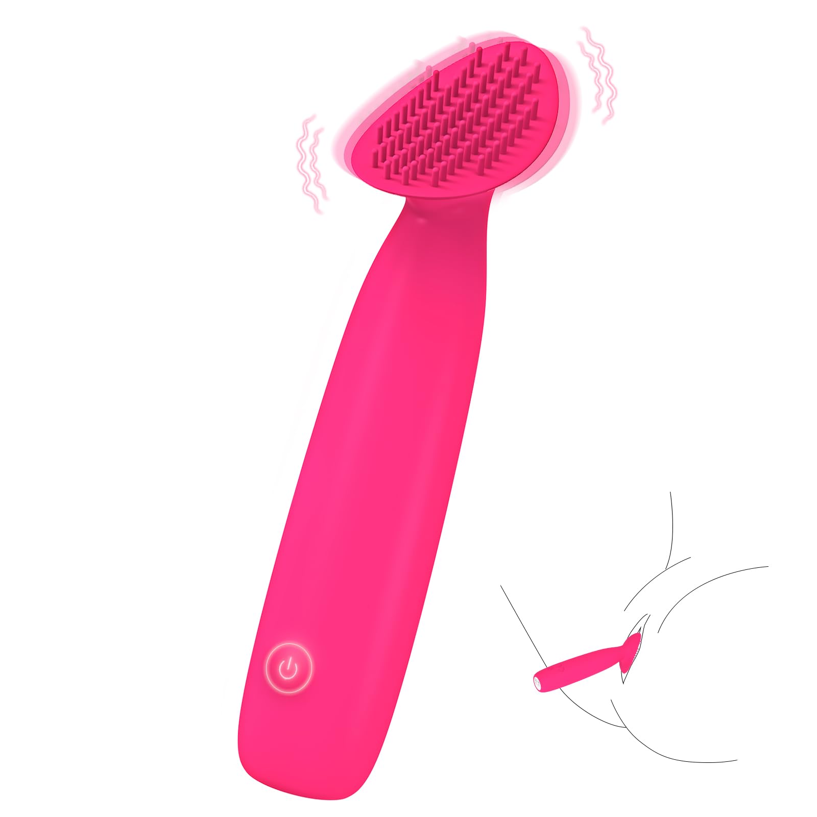 Adult Toys Vibrator Wand Couples Sex Toys for Penis Vulva Clitoral Stimulator Mini Bullet Vibrators with 10 Vibration