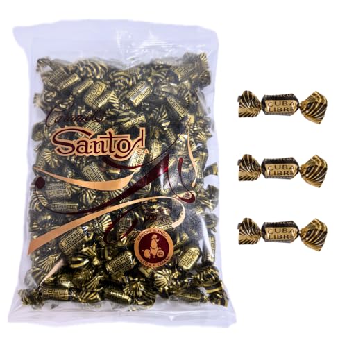 Caramelo Cuba Libre Original Desde 1948 – Bolsa de 500g - Clasico Sabor de Ron, Cola y Limón - Sin Gluten - Intenso y Envolvente