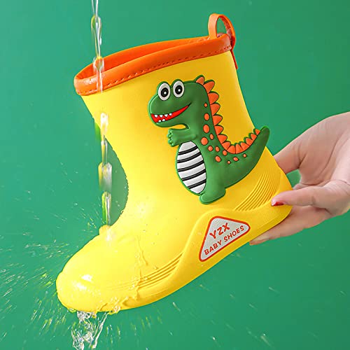sfdgfhyf Children Outdoor Shoes for Children Cute Cartoon Fashion and Non Slip Rain Boots Soft Bottom Fashion Rain Shoes3