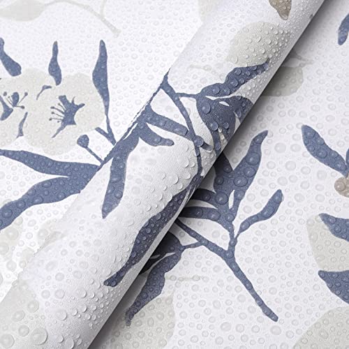 Decoroom Peel And Stick Wood Grain Contact Paper And Floral Wallpaper Leaf Contact Paper 17.71'' X 118'' Self-Adhesive Removable Wallpaper #TOP1
