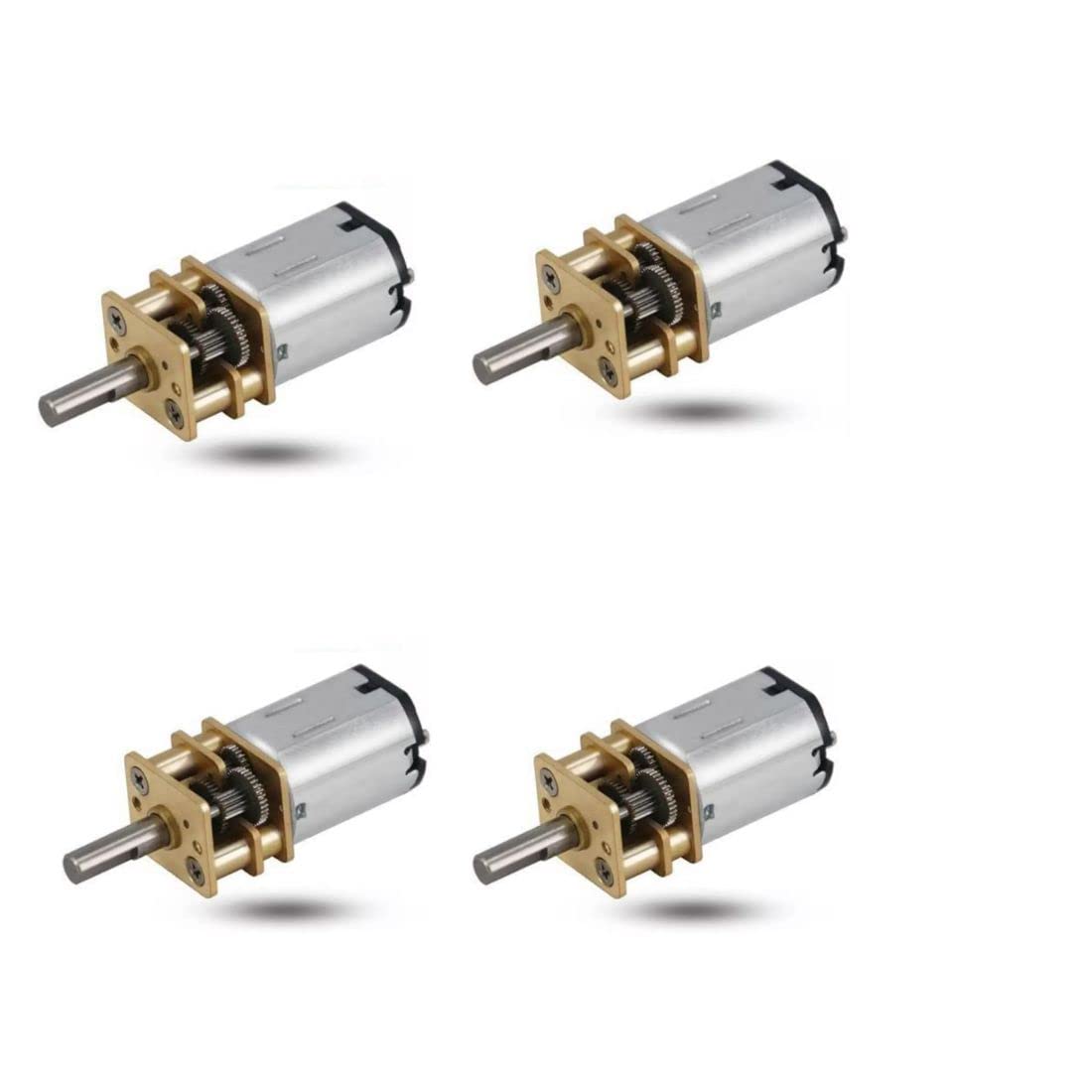 TechSupreme N20 3.7V - 6V 100 RPM Micro Gear Reduction DC Motor with 30:1 Metal Gearbox Motor (4) (B0B56Q1SBY) Amazon Price History, Amazon Price Tracker