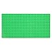 Price comparison product image Katara 1739 Baseplate With Large Dots, Compatible With Lego Duplo, Hubelino, Papimax, Unico Plus, Base Plates For Construction Games - Dark Green