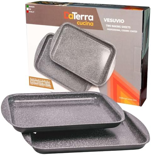 DaTerra Cucina - 16" x 11" x 1" Nonstick Ceramic Coated Baking Sh...