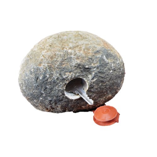 Heavy Thief-Proof Waterproof Real Rock Key Hole Hiding Stone