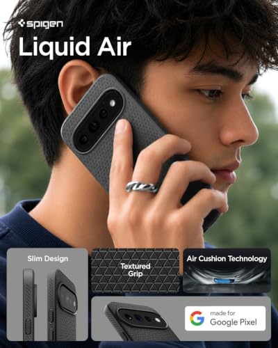 Image of Spigen Liquid Air for Google Pixel 11 Pro Case, Matte Black