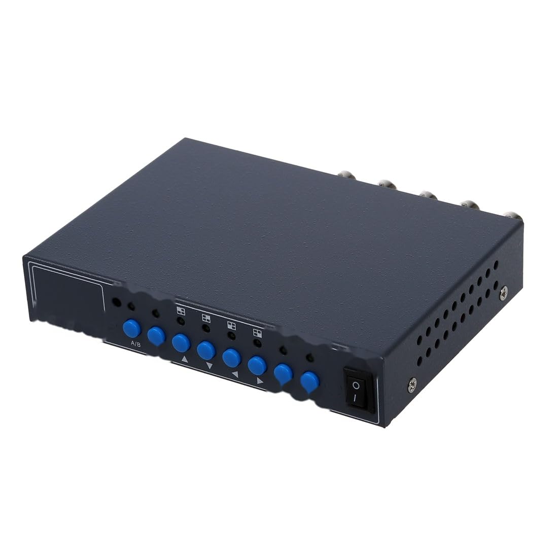 VGA 4CH Color CCTV Security Camera Video Quad Processor Splitter Control