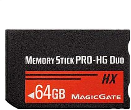 64GB High Speed Memory Stick Pro-HG Duo MS-HX64A for PSP Accessories/Camera Card