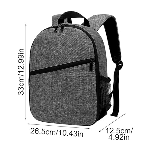 Bolsa de fotos acolchada y bolsas impermeables con almacenamiento de accesorios 6