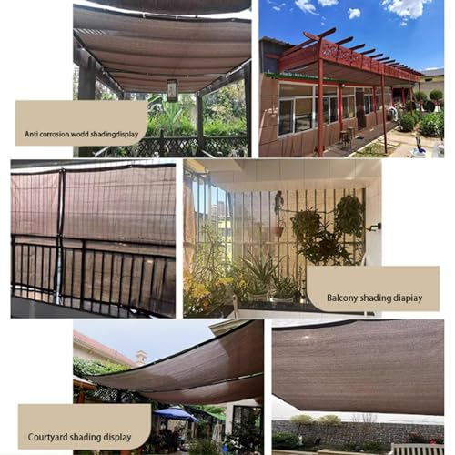 Filet anti chaleur extérieur bâche pergola contre la canicule 5x6m - 7