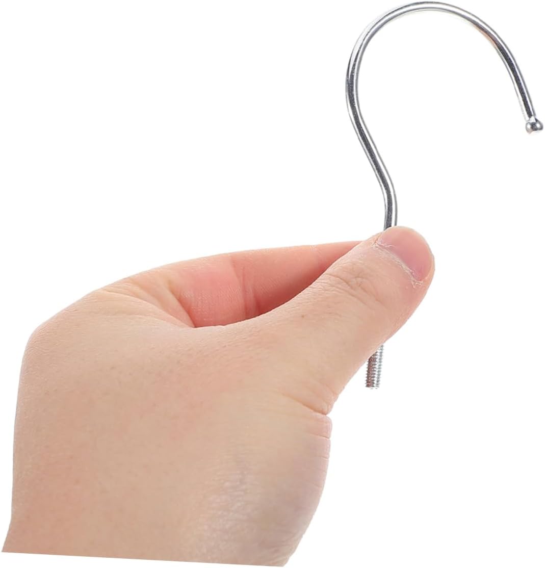BESTYASH 8Pcs Adjustable Iron Hooks for Mannequin Body Display Sturdy Metal S Hangers for Clothes Organizer Versatile Skirt and Shirt Hangers for Home and Shop Closet Storage