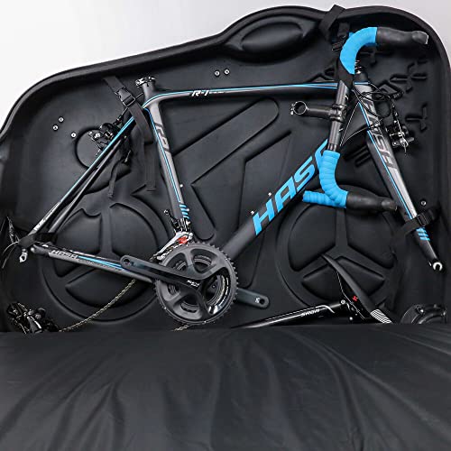 Cyclingdeal Bike Travel Case - 700C Bikes - Bicycle Air Flights Travel Hard Case Box Bag Eva Material Lightweight & Durable With Tsa Lock - Great For Road Bike -Transport Equipment Pro #TOP5