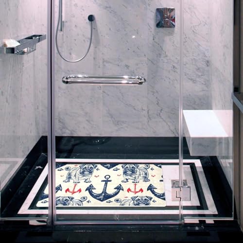 Alfombrilla antideslizante para bañera extra larga de secado rápido 7