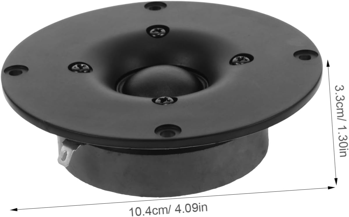 Dome Tweeter Speaker Ohm High- Audio Speaker Easy Installation Compact Design Exceptional Sound Quality for Enhanced Automotive Experience