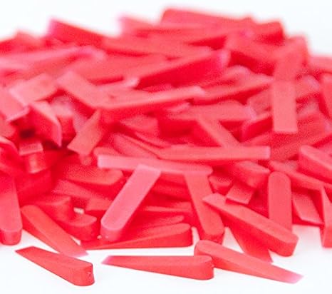 Fliesenkeile Aus Plastik – 250 Stück, Schwarz, 3 Cm Lang, 0-5 Mm Variabel