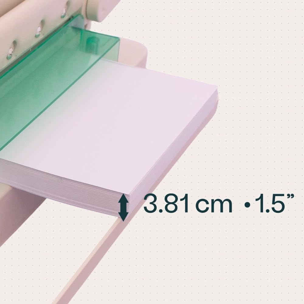 Craftelier Papierschneider, A4, 30 cm, präziser Schnitt bis 400 Blatt, professionelle industrielle Schneidemaschine mit doppeltem Sicherheitssystem und verstärktem Stahlrahmen für große Arbeiten