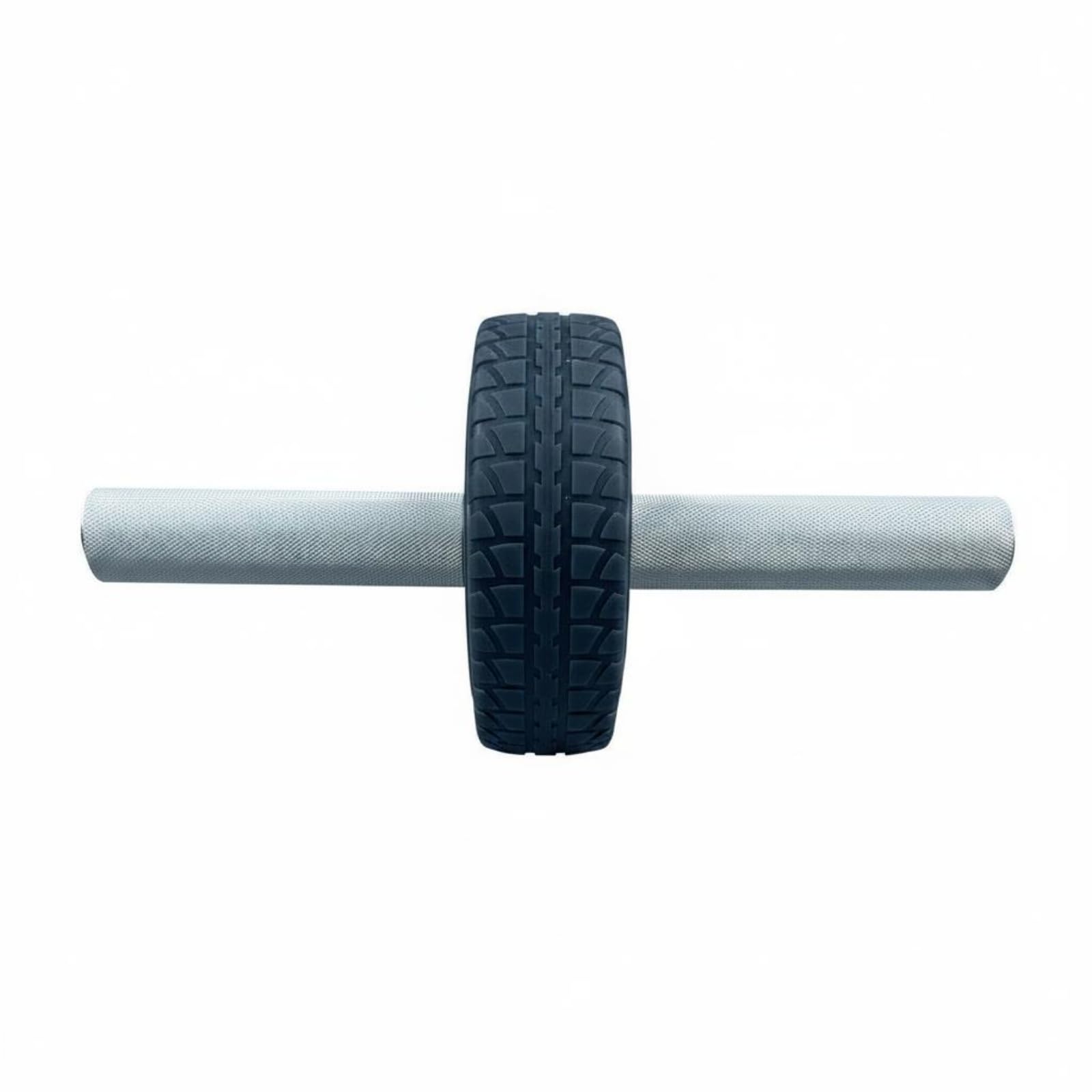 Fitness Wheel Alluminio Alta Resistenza Fitness Wheel Impugnatura Zigrinata Ruota Addominale Doppia per Palestra