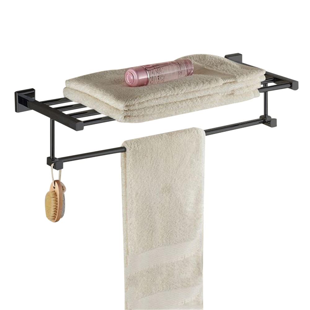 Porte-serviettes mural en cuivre pour salle de bain design luxe