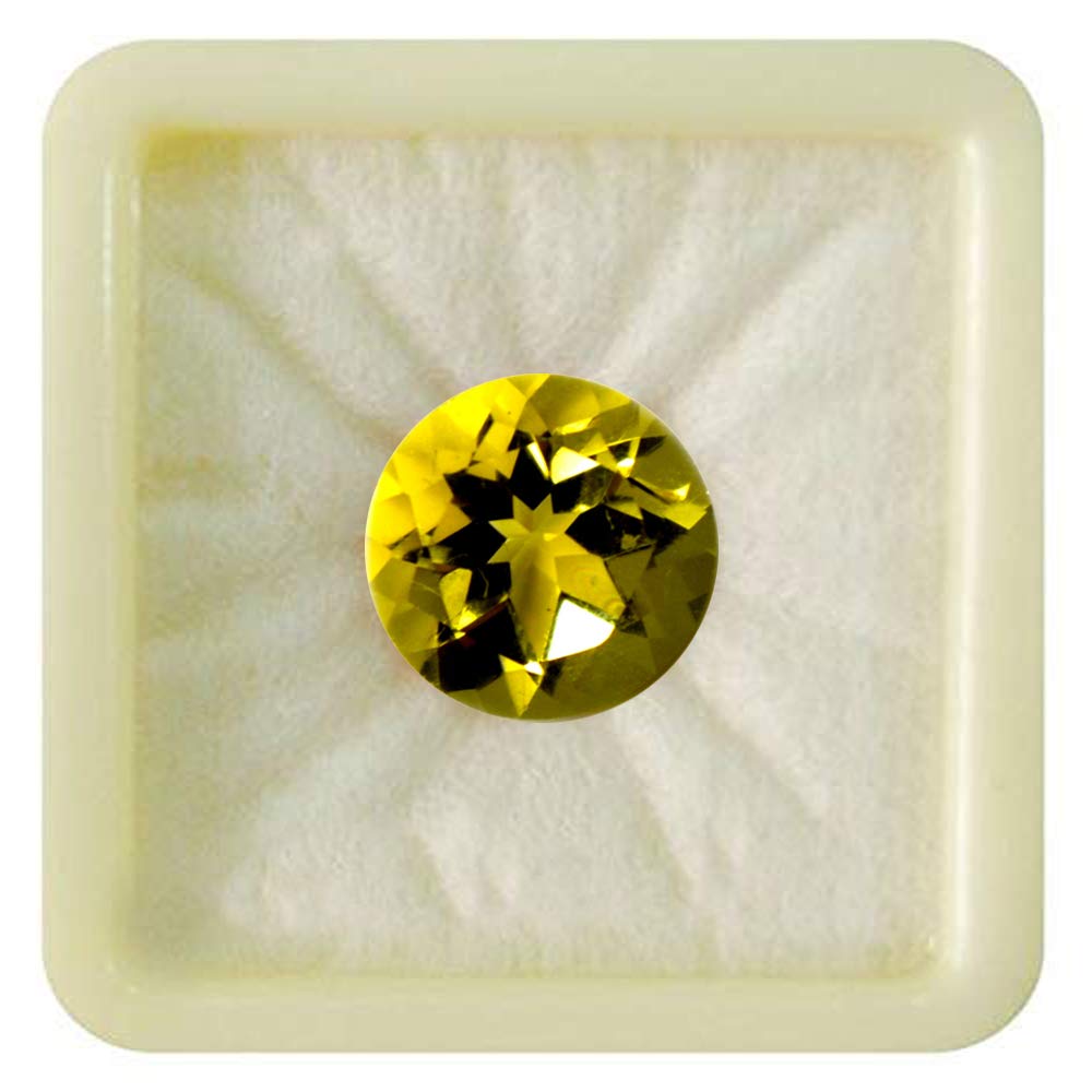 JewelryOnClick Natural Certified Citrine Gemstone 3.25 Ratti 2.95 Carat Sunella Round Shape Rashi Ratan Gemstone Loose Stones Stone Genuine Gemstones Gem Jewelry (B0BL159VW9) Amazon Price History, Amazon Price Tracker