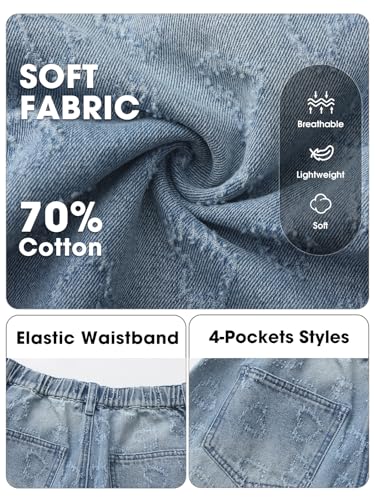 Image of EXLURA Womens Barrel Jeans Wide Leg Y2K Boyfriend Denim Pants Hip Hop Vintage Baggy Jeans Cotton Mid-Low Elastic Waist Pants