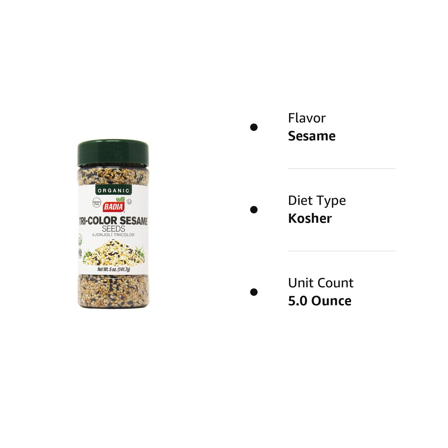 TriColor Sesame Seeds Organic