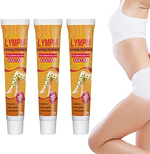 AHSRW Mediginger Antiswelling Lympunclog Ointment, 2023 New Mediginger Lympm Unclog Ointment (3PCS)