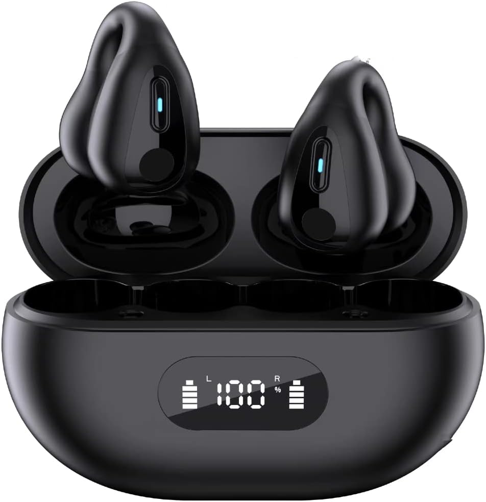 Wireless EarClip Headphones for Android iPhone with Bone