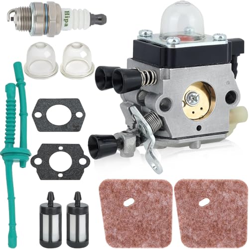 Hipa FS38 Carburetor After 2013-2015 Year for STIHL WeedEater FS 38 FS 55R FS45 FS46 FS55 FS55C FS55R Brushcutters String Trimmer Replace C1Q-S282 4140 120 0623