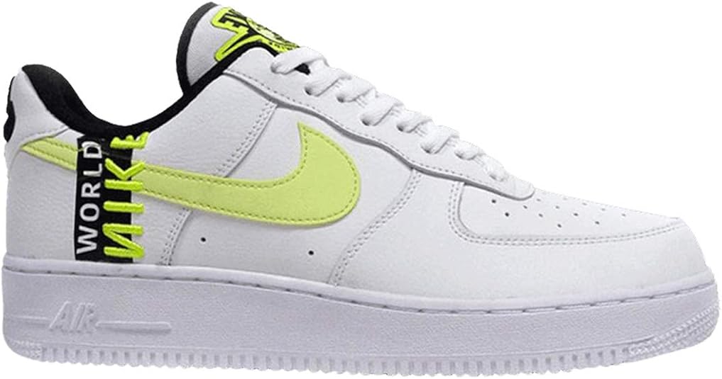 Nike Hombres Air Force 1 '07 LV8 Worldwide Pack Zapatos de baloncesto,  Blanco/Voltio/Negro/Apenas Volt, 11 : Amazon.com.mx: Ropa, Zapatos y  Accesorios