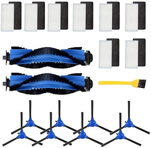 Accessories Kit Compatible with Eufy Robovac 11S 30 30C 15C 12 35C Robotic Vacuum Filters, Side Brushes,Main Brush