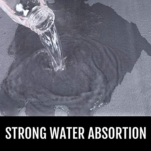 Badezimmer Teppich Set Weich Waschbar Badezimmerteppich 3 TLG rutschfeste Badeteppich WC Vorleger Deckelbezug U-förmige Konturmatte Memory Schaum Badezimmermatte ( Ägyptischer bunter Elefant ) – Bild 7