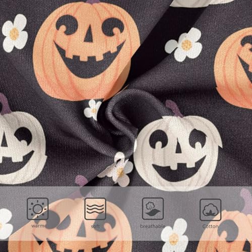 Girls' Underwear Halloween Pumpkin Flowers Floral Toddle Brief Panties 23035743