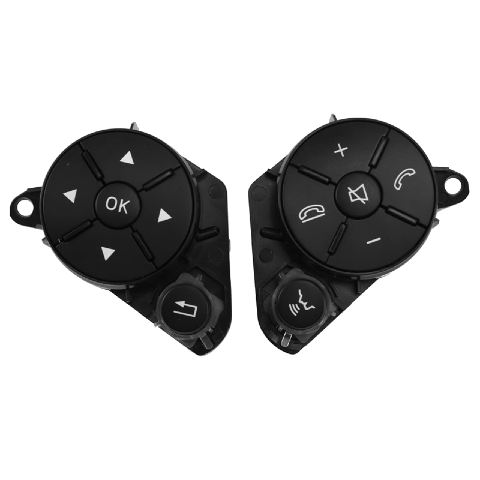 Pulsanti di Controllo del Volante per Benz Glk W204 W212 X204, 2 Pezzi/Set Volante per Auto Pulsanti di Controllo Interruttore Multifunzionale Accessori Auto