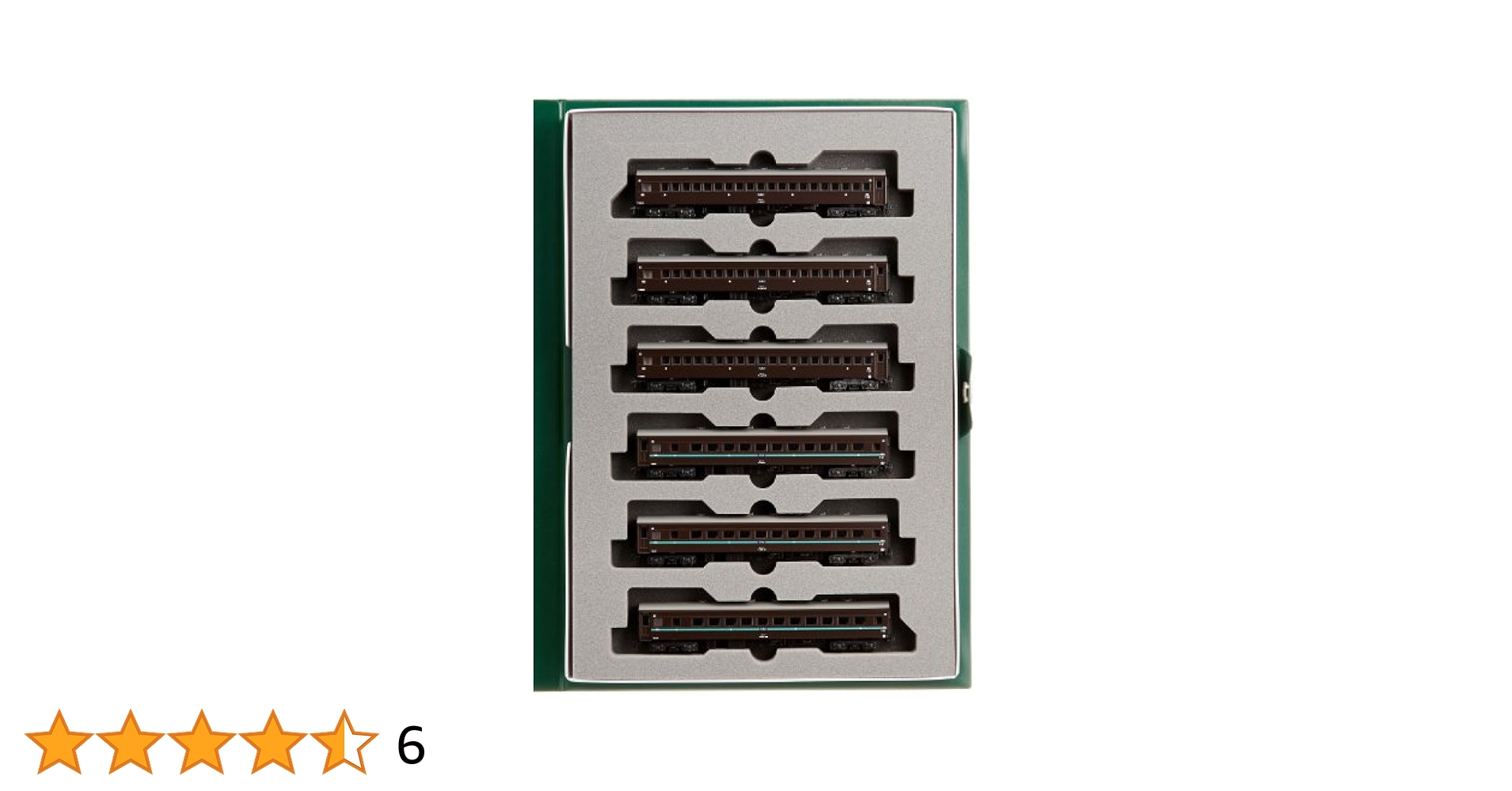 10-535 スハ44 特急　つばめ　6両増結セット N) 10-535 国鉄 スハ44系特急形客車「つばめ」6両増結セット