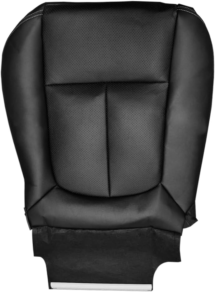 Passenger Bottom Seat Cover Replacement Perforated Fits for Ford F150 2009-2014 Microfiber Leather