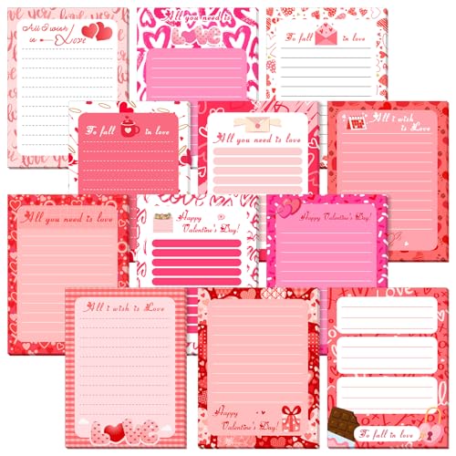 Bloc-notes Saint-Valentin Lincia, petit cadeau idéal pour collègues