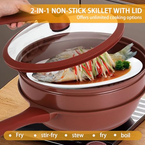Wok de Arcilla Antiadherente Qivine 32 cm miniatura 4