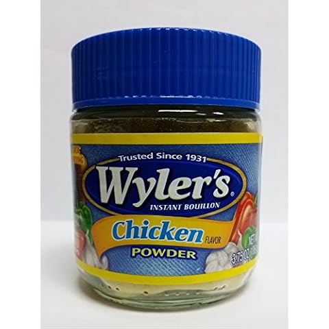Wylers Instant Bouillon Chicken Flavor Powder, 3.75 oz (Pack of 8) Cover