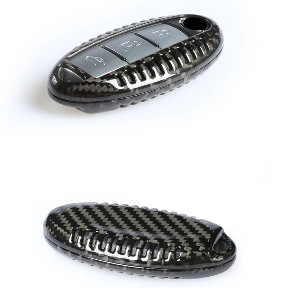 Funda para Llave de Coche Carcasa Protectora para Llave Inteligente con Control Remoto para Nissan R35 GT-R, para GTR para Infiniti Q50, Q70 y Q60.