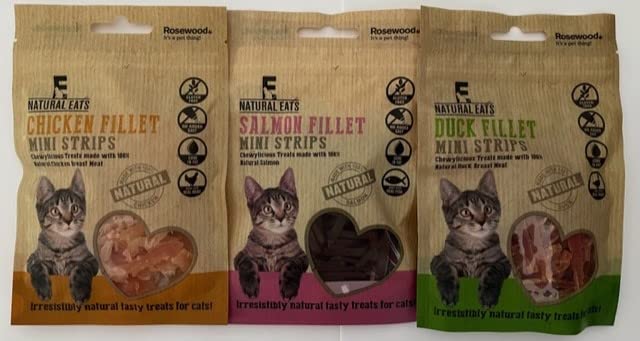 Natural Eats Cat Treats Variety Pack - Low Fat/High Protein