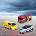 Dickie Toys - SOS-Team Spielzeugautos (je 15 cm) - 3er-Set Autos mit Freilauf für Kinder ab 3 Jahre, Volvo EX40 Polizeiauto, VW ID. Buzz Krankenwagen & Rosenbauer Penta Feuerwehrauto