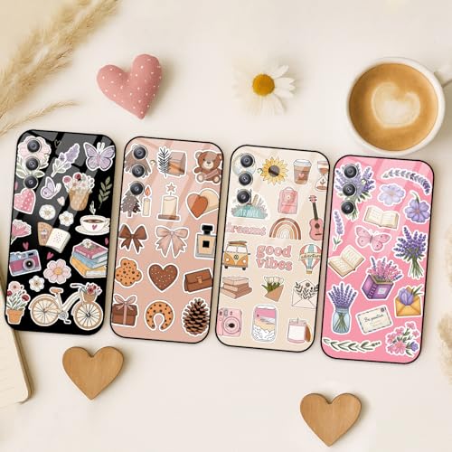 Image of COLORflow Back Cover Compatible with Samsung A34 5G | Pastel Dreams Collection Customized | Shockproof TPU Bumper with Camera Protection Back Cover Compatible with Samsung Galaxy A34 5G