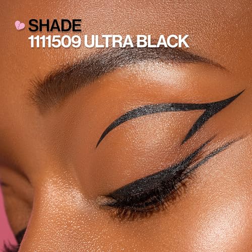 Wet n Wild Mega Last Breakup Proof Liquid Eyeliner, Black Eyeliner Pen, Waterproof, Quick Drying, Smudge-Resistant, 16-Hour Wear, Ultra Black - Image 7