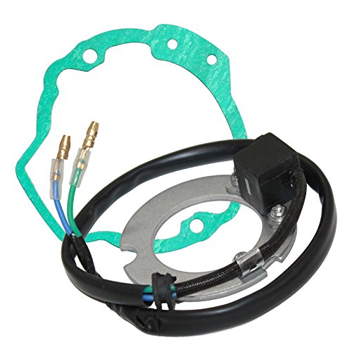 Caltric Stator Pickup Coil & Gasket Compatible with Honda Atc200X Atc 200X 1983-1985