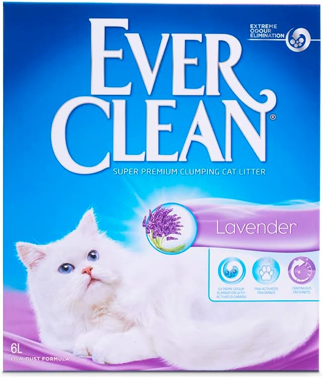 Lavender Cat Litter, 6 Litre