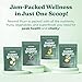 Super Greens Powder with 50+ Superfoods – Daily Green Juice for the Whole Family – Delicious Green Powder Drink Mix – Golden Pineapple Flavor - 10 Servings