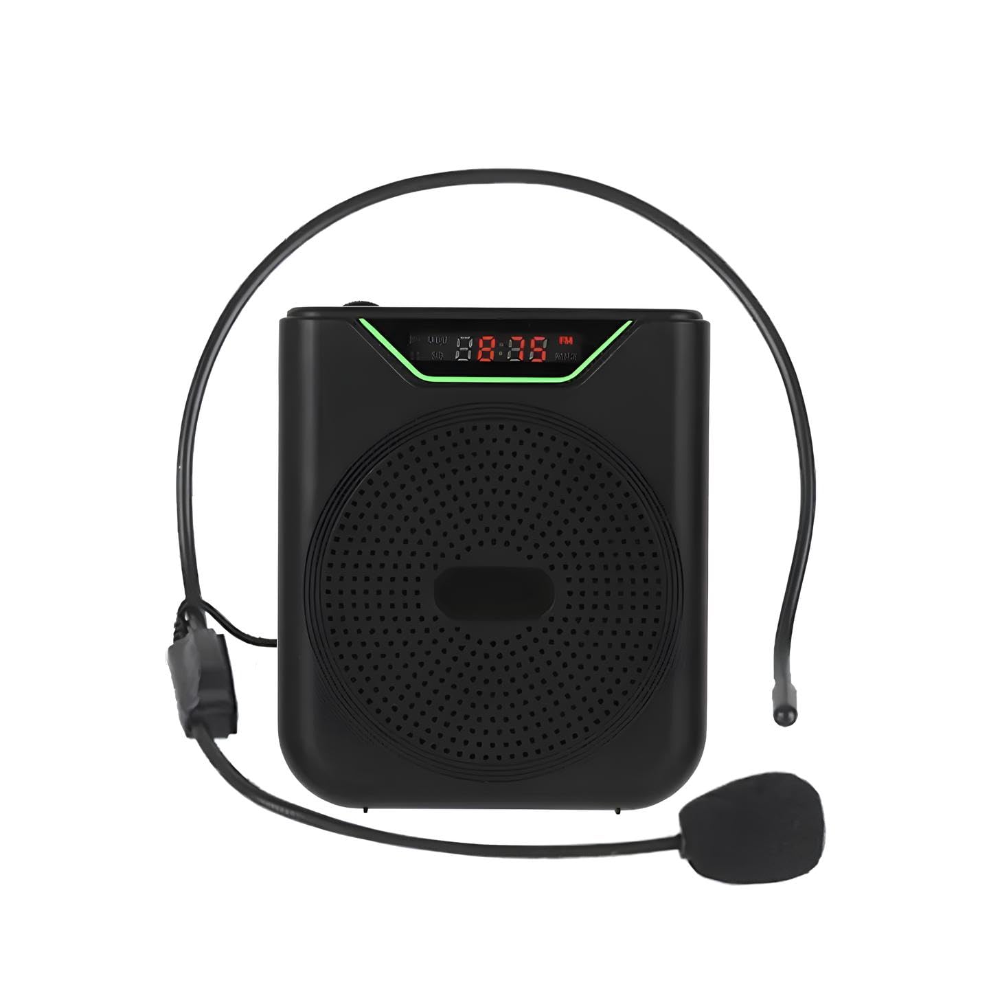 kh Wired Microphone Headset Mini Voice Amplifier Portable Loud Speaker Amplifier for Teachers Coaches Instructors and Public Speaking (Wired Headset)