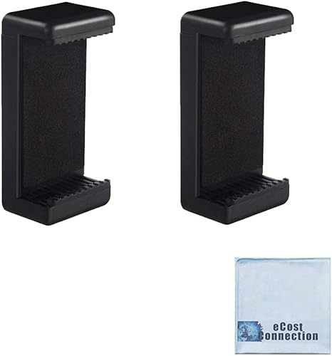 Acuva r - Soportes universales para trípode con doble punto de montaje para iPhone, Android y todos los teléfonos inteligentes de hasta 3.5 pulgadas