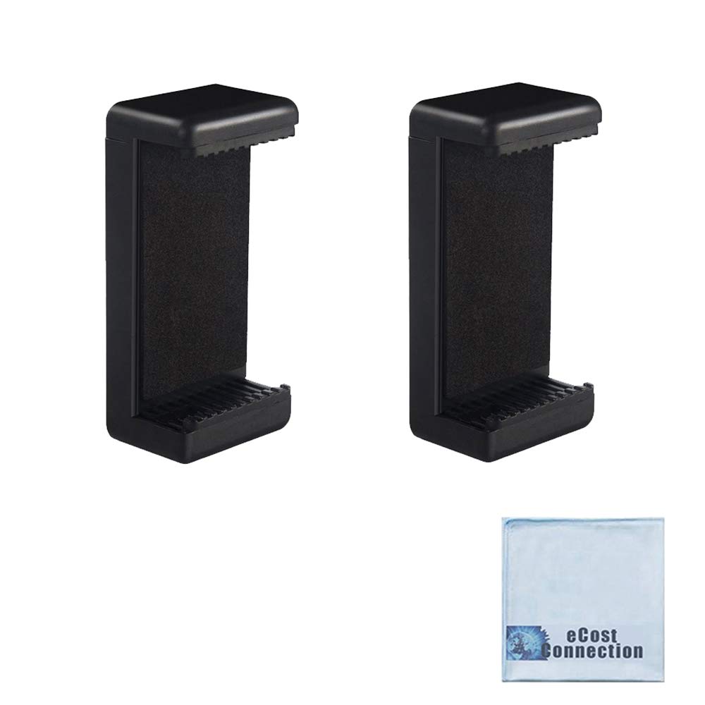 Acuvar Universal Tripod Smartphone Mounts with Dual Mounting Points for iPhone Android and All Smartphones up to 3